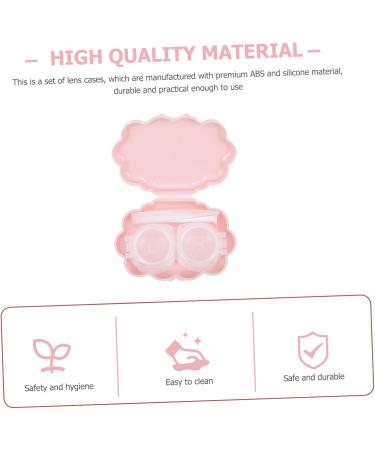 Homsfou 10 Pack Colored Contact Lens Holders | Eye Care Containers | Travel-Friendly Lens Cases with Mirror & Solution Foil - Buy Online on GoSupps.com