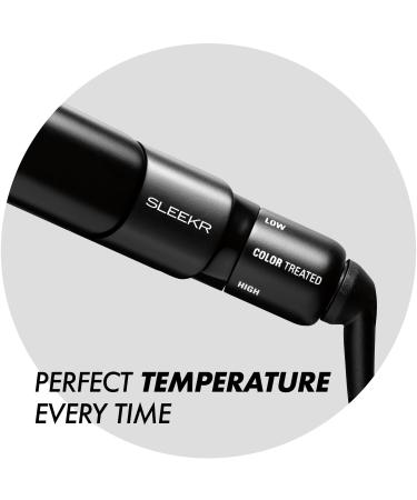Sam Villa SLEEKR Professional Ceramic Tourmaline Ionic Flat Iron - Precision Heat Control for Silky Straight Hair | International Shipping - Buy Online on GoSupps.com