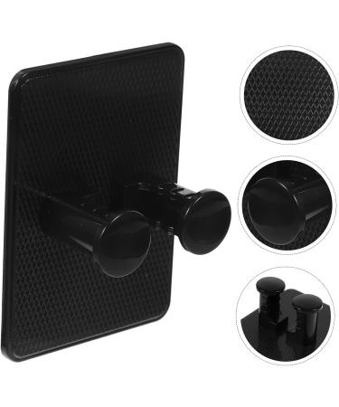 Shop High-Quality 4-Piece Suction Door Hooks for Shower Razor Holder for Men Durable Black ABS | International Shipping Available - Buy Online on GoSupps.com