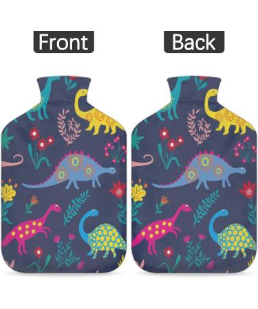 Colorful Dinos Heat Bottle with Lid - 2L Capacity for Pain Relief | Soothes Feet & Menstrual Cramps - Buy Online on GoSupps.com