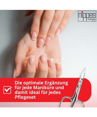 Buy Solingen Nipple & Nail Scissors - Rustproof Nickel-Plated Steel 9 cm - Extra Fine Manicure Tools - Buy Online on GoSupps.com