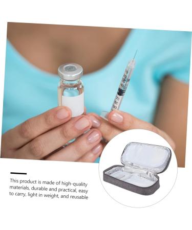 Insulin Cooler Bag - Portable Insulin Pen Cooler Box with Protective Case - Buy Online on GoSupps.com