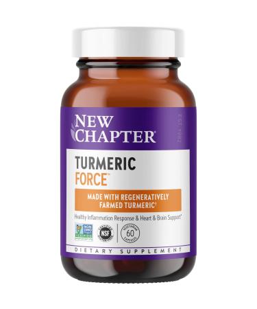 New Chapter Turmeric Curcumin Supplement - 60 Capsules