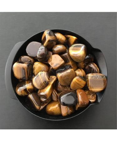 Buy Yellow Tiger S-Eye Baroque Stone - Natural Crystal Gravel for Healing (50g 100g 1000g) - Ideal for Aquariums - Buy Online on GoSupps.com