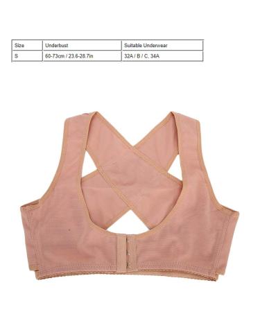 ICRPSTU Women's Posture Corrector Brace - Enhance Posture & Comfort | Hunchback Support Belt (Skin Color Size S) - International Shipping Available - Buy Online on GoSupps.com