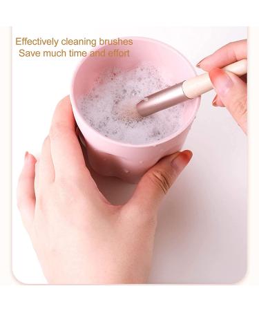 Buy Portable Makeup Brush Drying Rack & Cleaning Kit - Purple | Best Brush Holder & Washing Tools for Travel - Buy Online on GoSupps.com