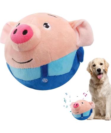 UNNIQ dog ball dog toy food ball active moving pet plush toy singing mobile pet toy (A)