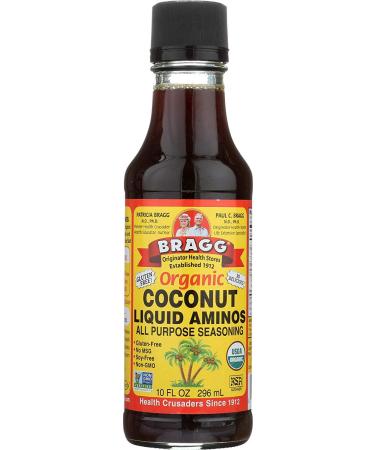 Organic Coconut Liquid Aminos Saver Package - Bragg & Coconut Secret 10oz + 8oz with Bonus Measuring Spoon - Buy Online on GoSupps.com