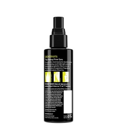 Skindinavia Makeup Primer Spray - Oil Control & Shine Minimizer for Oily Skin (4 Oz) - Mattifying Base Layer - Buy Online on GoSupps.com