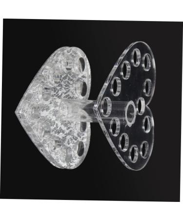 1pc Acrylic Brush Holder Nail Brush Holder Nail Display Stand Nail Tool Organizer Makeup Brush Display Stand Art Brush Holder Stand for Nail Pen Holder for Nail Brush Pen Holder - Buy Online on GoSupps.com