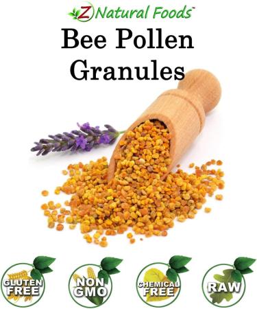 Bee Pollen Granules from Spain - 100% Pure & Raw Superfood Supplement - 1 lb - Gluten Free  Non GMO - Buy Online on GoSupps.com