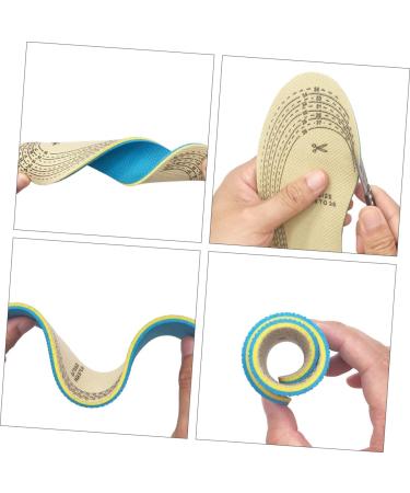 NOLITOY Child Shoe Insoles - Cuttable Plantar Cushion Inserts for Comfort & Support - Blue Foam for Running & Outdoor Use | Universal Fit - Buy Online on GoSupps.com