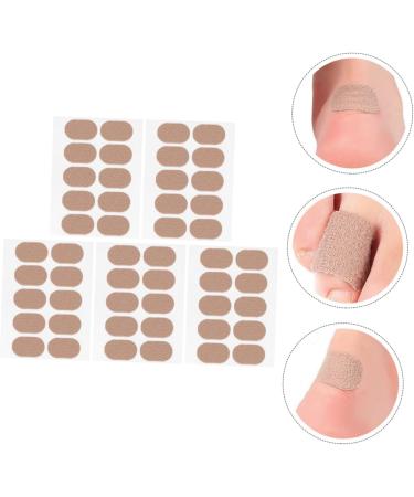 GLEAVI 5sheets Corn Stickers Grinding Foot Stickers Oval Heel Stickers Toe Corn Pads Toe Corn Remover Feet Protectors Pads Callus Protection Pads Callus Remover Sticker Simple - Buy Online on GoSupps.com