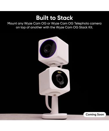 Wyze Cam OG Telephoto 1080p Wi-Fi Security Camera with 3X Zoom, Night Vision, Motion Detection | 2-Way Audio | Alexa & Google Assistant Compatible - White - Buy Online on GoSupps.com