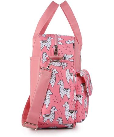 Kamay's Waterproof Mummy Diaper Bag with Changing Mat - Lamar Pink Sheep - Buy Online on GoSupps.com