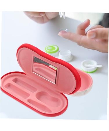 Solustrie Double-Lodged Glasses Case - Wear-Resistant Holder & Travel Accessories with Mirror Film | Ideal for International Shipping - Buy Online on GoSupps.com
