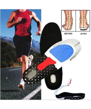 KWIMs France Gel Insert Soles | Gelsol Work & Running Shoes | Orthopedic Insoles for Men & Women EU 35-40  - Buy Online on GoSupps.com
