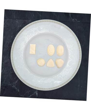 ifundom 24 pcs Simulation chocolate interesting children toy cake photography props chocolate decor fake chocolate props kids toys in bulk children accessory pvc 3d Charm food white - Buy Online on GoSupps.com