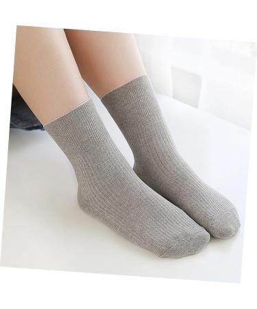 Healeved Elderly Diabetic Socks - 5 Pairs of Non-Skid Cotton Ankle Socks for Men | Diabetic Care Socks for Extra Wide Feet - Buy Online on GoSupps.com