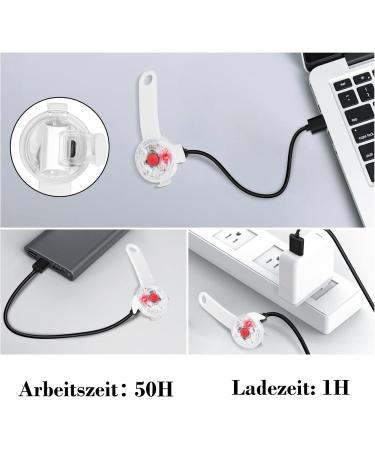 FTTouuy Safety LED Flashing Light for Dogs & Cats - USB Rechargeable Waterproof Colorful Pet Safety Light for Night Walks | International Shipping Available - Buy Online on GoSupps.com