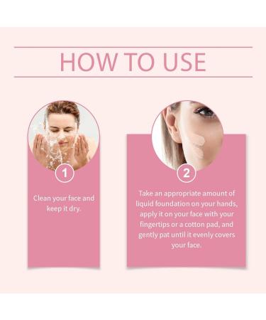  G n rique Moisturizing Foundation Makeup Lightweight Liquid Base Long-Lasting Full Coverage Foundation with Matte Finish Oil Control Concealer for Oily and Dry Skin Smooth Hydrating Face Makeup - Buy Online on GoSupps.com