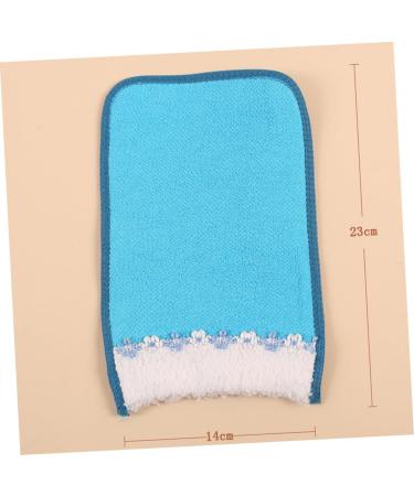 FRCOLOR 3pcs Shower Mittens & Bath Brush Gloves - Eco-Friendly Rayon in Earth Tones (Blush Medium) for Spa-Like Experience | International Shipping Available - Buy Online on GoSupps.com