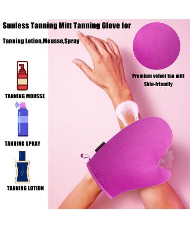 GAIYAH Self Tanning Mitt Applicator - Sunless Tanning Glove for Lotion, Mousse, Spray - Buy Online on GoSupps.com