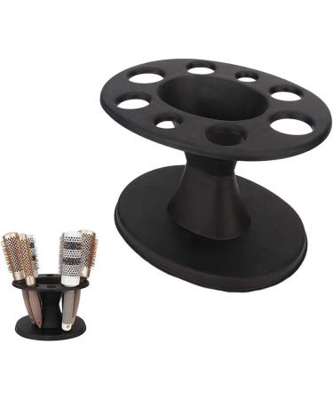 Oladfiop 2X Hair Brush Holder Round Hair Brush Comb Holder Display Rack Hair Styling Brush Stand Hairdressing Tool Shelf - Buy Online on GoSupps.com