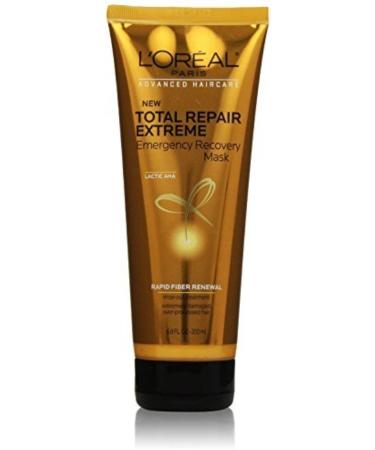 L'Oreal Advanced Haircare Total Repair Extreme Emergency Recovery Mask 6.80 oz (Pack of 2)