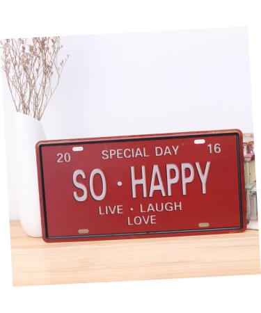 Artibetter Iron Painting Metal Signs Vintage Signs for Antique Signs Three-dimensional The Sign Tin Tin Signs - Buy Online on GoSupps.com