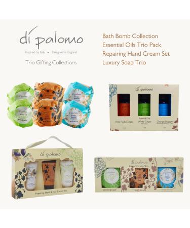 Di Palomo Hand and Nail Cream Set - 30ml Orange Blossom Wild Coward & White Grape | Best Hand Cream for Very Dry Hands - Buy Online on GoSupps.com