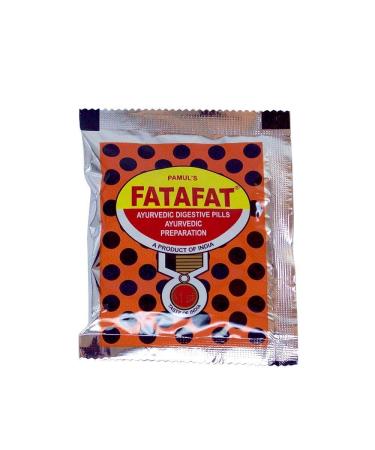 Fatafat Ayurvedic Digestive Pills (10x Packs x 13g Each) by Indian Fancy