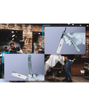 Buy SMI Razor for Men - Fixed Blade Barber Knife with Case (1404) | International Shipping - Buy Online on GoSupps.com