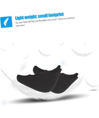 Hemoton 18 Pairs Half Size Padded Toe Plug Inserts - Forefoot Cushion Pads for Toe Pain Relief | High Elastic Sponge Shoe Filler for Men & Women - Buy Online on GoSupps.com
