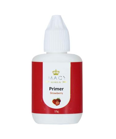 Eyelash extension |Macy Lash Primer for degreasing & pretreatment for eyelash extensions 4 different fragrances 15g fragrance: strawberry