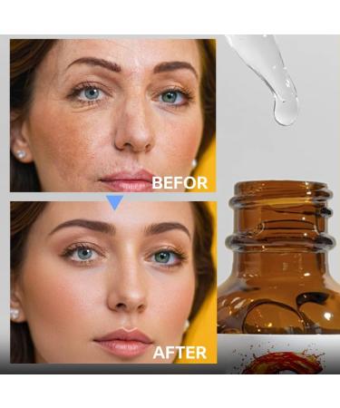 2PCS Vitamin C Facial Serum Lifting and Firming Whitening and Anti-Aging Fade Spots and Reduce Wrinkles - Buy Online on GoSupps.com
