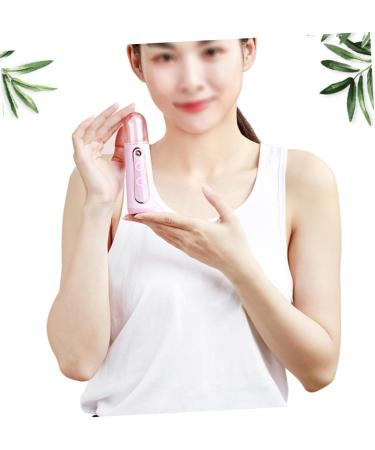 BIUDECO Facial Humidifier Facial Mist Sprayer Moisturizer Spray Steamer for Facial Mini Face Spray Device Steamboat Whitening - Buy Online on GoSupps.com