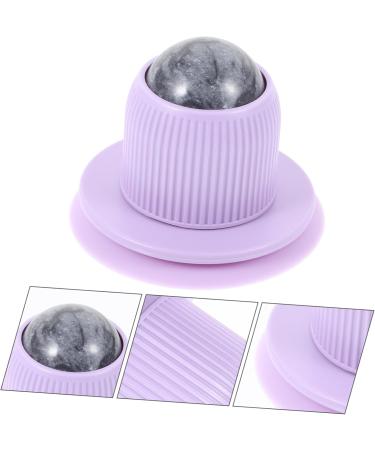 Healeved Rollerball Massager | Body Relaxation & Lymph Massage Device | Suction Cup Muscle Relief & Jade Pebble Gel Massage Ball - Buy Online on GoSupps.com