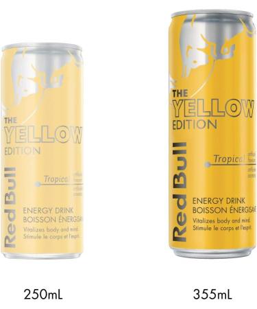 Red Bull Energy Drink Tropical 355ml (24 pack) 355ml (Pack of 24) - Buy Online on GoSupps.com