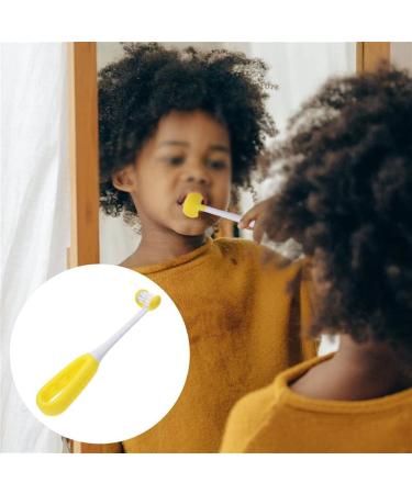 SUICRA U-Type Manual Toothbrush - Soft Bristle Yellow - Best International Shipping - Buy Online on GoSupps.com
