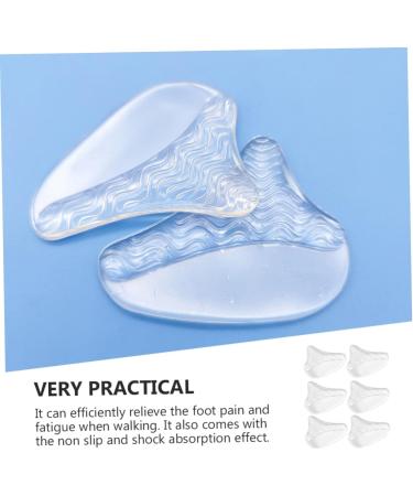 3 Pairs Metatarsal Pads - Forefoot Cushion for High Heels & Sesamoiditis Relief - Best Ball of Foot Cushions | International Shipping - Buy Online on GoSupps.com
