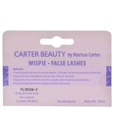 Carter Beauty On the Lash False Lashes - Easy to Apply Natural Wispie Lashes | International Shipping Available - Buy Online on GoSupps.com