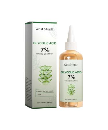 OLLZPJFPK Glycolic Acid Toner Gentle Moisturizing Hydrating Brightening Refreshing Hydration