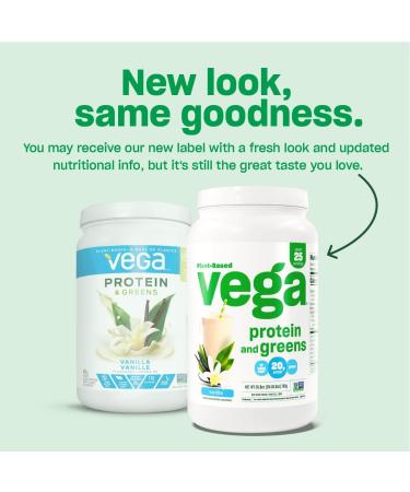 Vega Protein Made Simple - Vanilla (259g) & Protein and Greens Chocolate (19 Servings) Plant Based Protein Powder Plus Veggies n Non GMO Pea Protein For Women and Men 618g (Packaging May Vary) - Buy Online on GoSupps.com