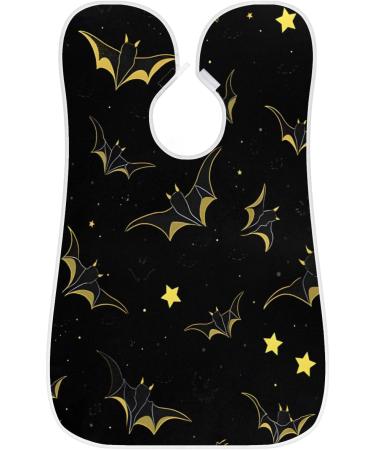 Bat Beard Bib Apron - Halloween Beard Catcher for Men | Perfect Father's Day & Christmas Gifts for Dad with Suction Cups - Buy Online on GoSupps.com