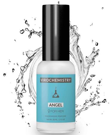 Pheromones to Attract Men for Women (Angel) - Elegant Ultra Strength Organic Fragrance Body Perfume (1 Fl. Oz)(Human Grade Pheromones to Attract Men) - Buy Online on GoSupps.com