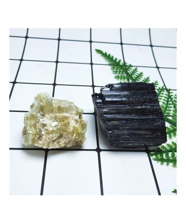 Natural Crystal Rough Rough Bronze mica Raw Black Tourmaline Specimen Crystal Quartz Stones Crystals Crystal Stone QINTINYIN
