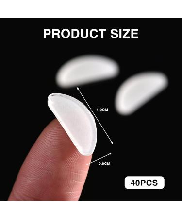 Landrain 40 Pairs Silicone Nose Pads for Glasses - Self-Adhesive Anti-Slip Glasses Accessories - Buy Online on GoSupps.com