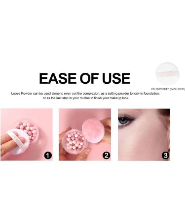 NVOQILIN 5 Colors Pearl Setting Powder Loose Powder Long Lasting Oil Control Powder Beads - Buy Online on GoSupps.com