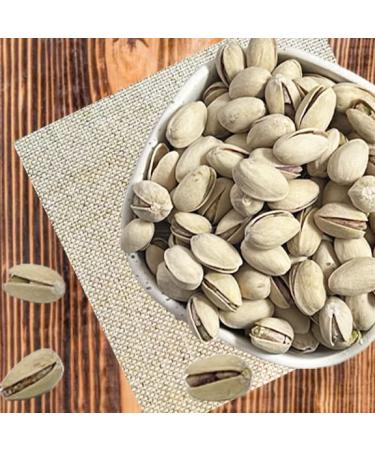 Roasted & Salted Pistachio Nuts - Non-GMO, Gluten-Free, Healthy Fat - 8oz Emergency Survival Food (Half-Pound) - Buy Online on GoSupps.com